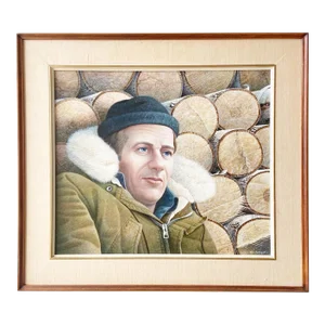 Martin Lake, Acrylic Painting by Ron Pelley