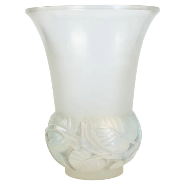 Opalescent Lilas Vase by Rene Lalique For Sale