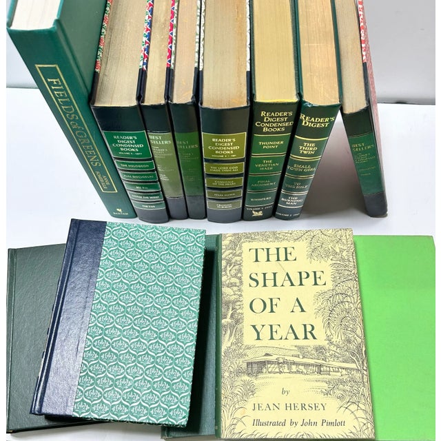 Green Decorative Books for Staging Library - Set of 22 For Sale In Louisville - Image 6 of 9