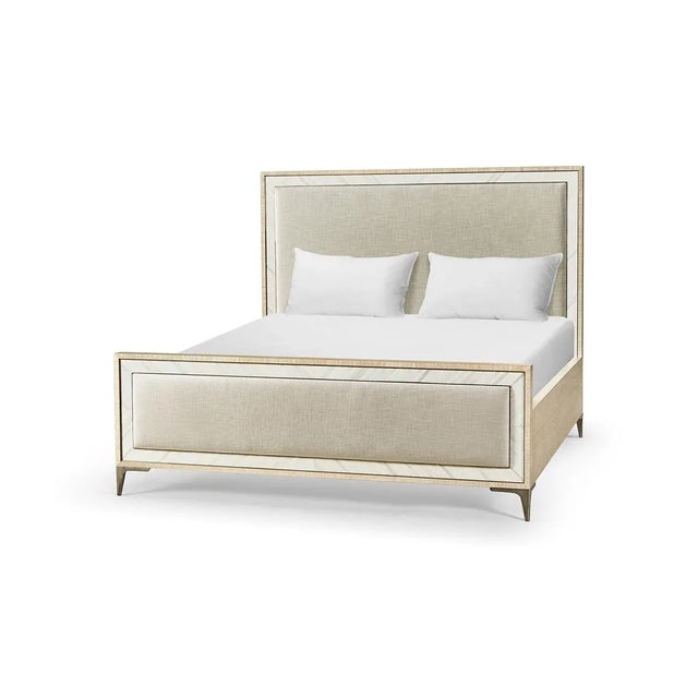 Mid Century Style Tideline King Size Bed For Sale In Greensboro - Image 6 of 6