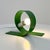 Green Green Loop Table Lamp, 1980s For Sale - Image 8 of 8