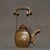 Vintage Copper Wine Pot | Figural Scene Panel | Chinese Square Kettle With Handle For Sale In Los Angeles - Image 6 of 9