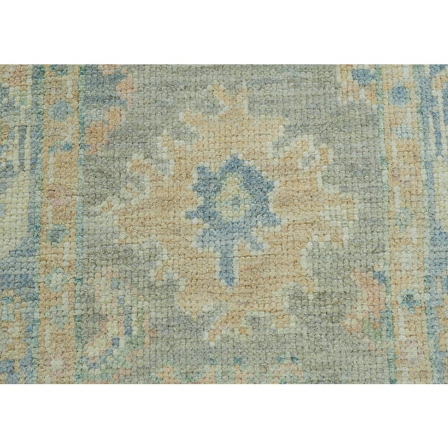 Turkish Oushak Rug 2'1" x 3'6" #17305 Explore a curated collection of hallway runners, wool rugs, and handmade...