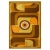 Abstract Orange, Yellow and Brown Wool Rug, 1970s For Sale
