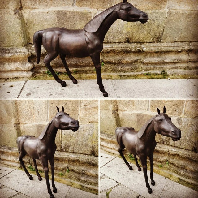 Horse Sculptures, 1940s, Set of 2 For Sale - Image 10 of 18