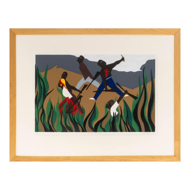Jacob Lawrence "To Preserve Their Freedom", 1988 For Sale