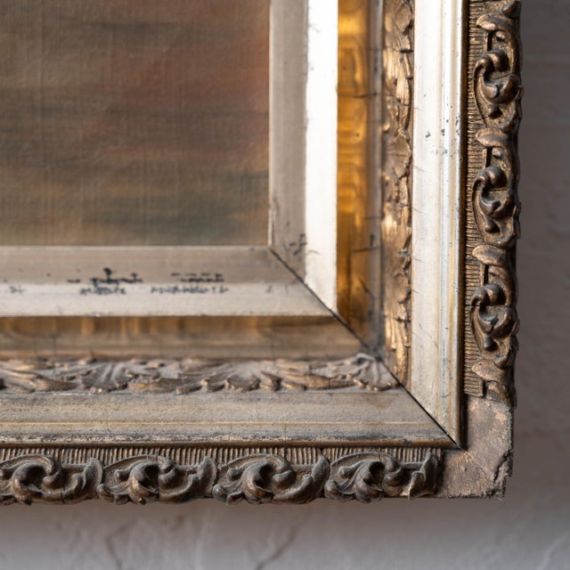 Bunny Rabbits Genre Painting, American School, 19th Century For Sale - Image 10 of 11