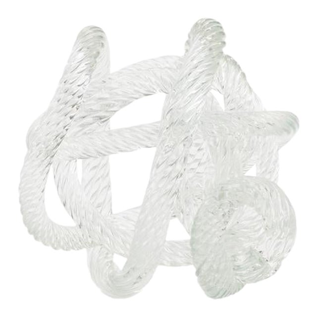 Glass Love Knot For Sale