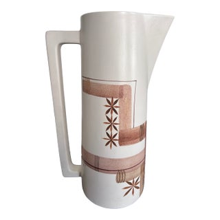 Large 13" Mid-Century Sascha Brastoff "Sienna" Abstract Pitcher (No. 071) For Sale