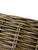 Vintage Woven Rattan & Bamboo Stool With Sculptural Loop Base For Sale - Image 16 of 18
