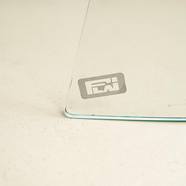 Vintage Glass Coffee Table For Sale - Image 6 of 9