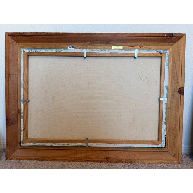 Paint Late 20th Century Preston Willis - Original Marine Oil Painting Tall Ship Nautical Seascape For Sale - Image 7 of 7