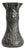 Art Nouveau Pewter Vase attributed to W. Renewerf, the Netherlands, 1900 For Sale