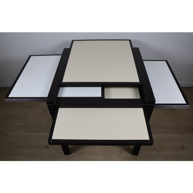 Modular 2-Tone Table by Bernard Vuarnesson, 1980s For Sale - Image 17 of 18