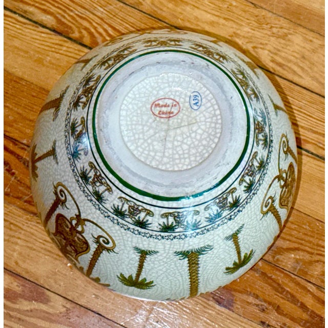 Vintage Palm Beach Chic Vase For Sale In New York - Image 6 of 10