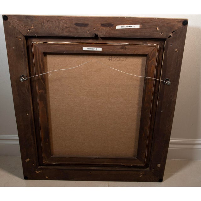 Late 20th Century L Williams Impressionist Oil on Canvas For Sale In West Palm - Image 6 of 6