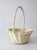 Vintage Painted Wicker Gathering Basket For Sale - Image 9 of 9