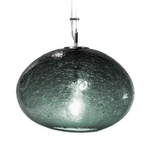 Tempo Orbit Pendant Light from the Boa Lantern Collection in Slate For Sale - Image 4 of 4