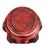 Vintage Reddish Brown Oriental Barrel Shape Round Stool Side Table For Sale - Image 10 of 11