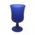 Mid-Century Modern Minimal Cobalt Frosted Glass Vessel Curation - Group of 3 For Sale - Image 3 of 7