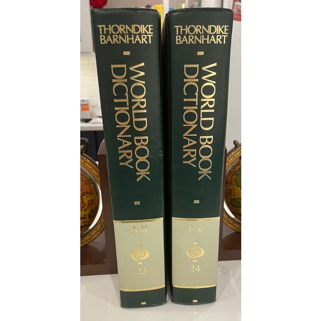 The World Book Dictionary — 1989 Two-Volume Set A handsome reference set from 1989, featuring two volumes of The World...