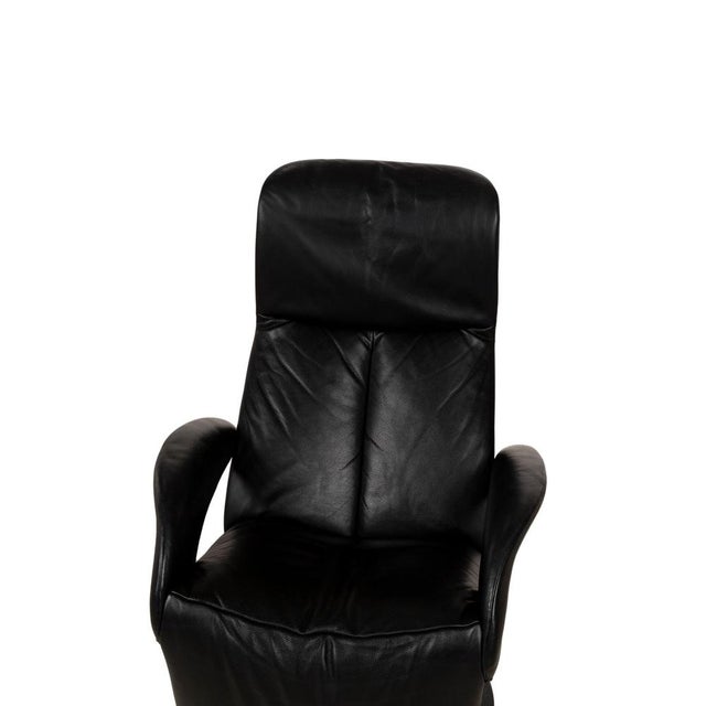 Symphony JR-7960 Armchair in Black Leather from Jori For Sale - Image 9 of 13