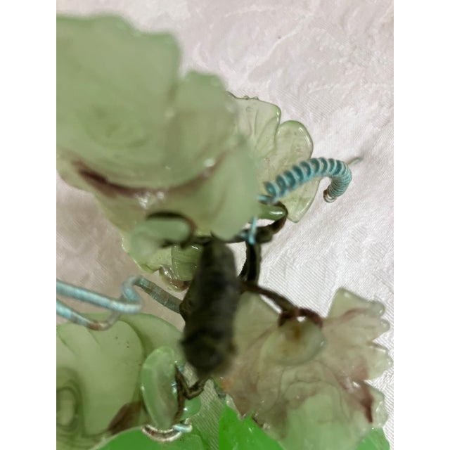 Glass 1950's Italian Mint Green Glass Grapes For Sale - Image 7 of 7