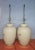 Mid-Century Oriental Ginger Jar Table Lamp Hand Painted Signed Set of 2 For Sale - Image 9 of 10
