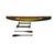 Canoe Model With Paddle and Base Large Wood Rowboat Vintage Cabin Nautical Decor For Sale - Image 4 of 7
