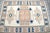Textile 1960s Vintage Turkish Geometric Rug For Sale - Image 7 of 11