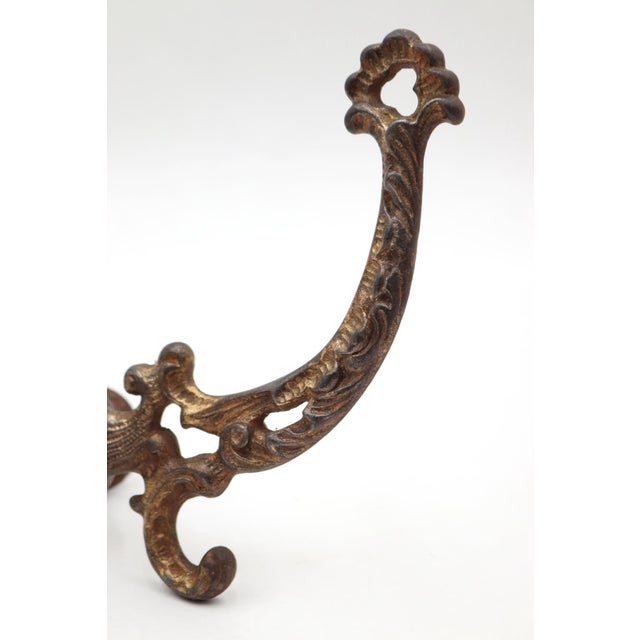 Victorian Antique Victorian Cast Iron Hall Tree Hook For Sale - Image 3 of 6