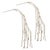 Rustic Silver Glitter Branch (Set of 2) For Sale - Image 3 of 3