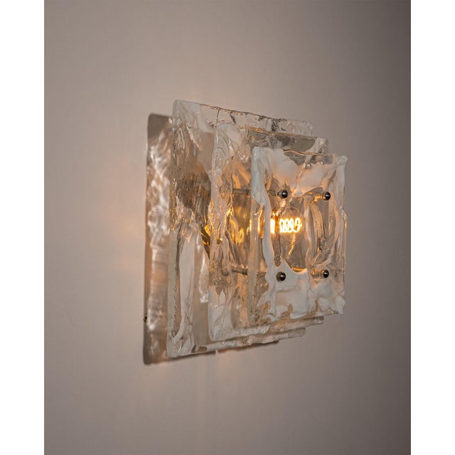 Murano Glass Wall Light, 1970s For Sale - Image 11 of 15