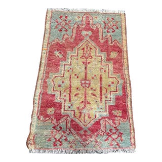 Turkish Yastik Rug 2'1" x 2'7" For Sale