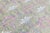 Beige Modern Art Nouveau Inspired Floral Wool Area Rug in Pastel Sage and Rose Pink For Sale - Image 8 of 11