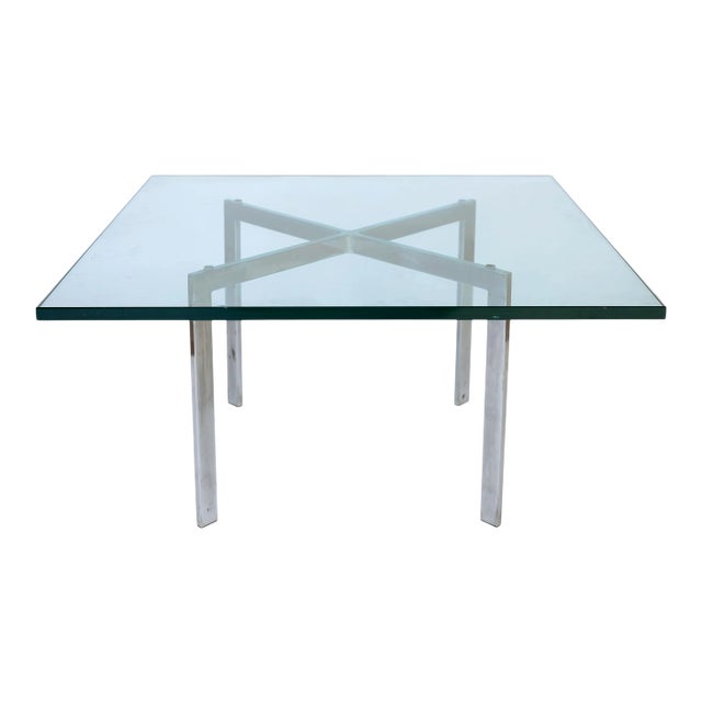 Vintage Barcelona Style Coffee Table For Sale