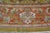 Olive 1890s Antique Oversized Green Olive Floral Knotted Wool Persian Sultanabad Rug For Sale - Image 8 of 9