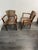 French Occasional Armchairs in Leopard Print Velvet, 1940s, Set of 2 For Sale - Image 4 of 7