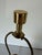 Metal 1980s Vintage Postmodern Frederick Cooper Brass & Lucite Table Lamp For Sale - Image 7 of 12