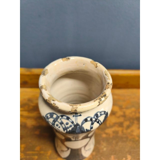 Large 18th Century Italian Ceramic Apothecary Jars, 1760s, Set of 2 For Sale - Image 14 of 18