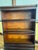 American Matched Pair of Three Unit Globe Wernicke Solid Mahogany Bookcases For Sale - Image 3 of 11