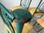 1980’s Vintage Hand Forged Metal Indoor / Outdoor Dining Chairs – Set of 4 For Sale - Image 11 of 12