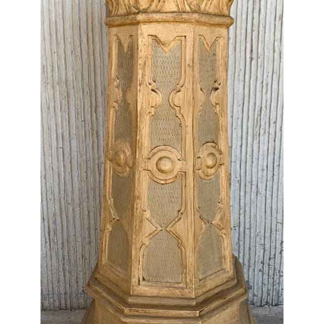 Ceramic Large Neoclassical Terracotta Garden Urn Campana-Form Depicting Goddesses For Sale - Image 7 of 13