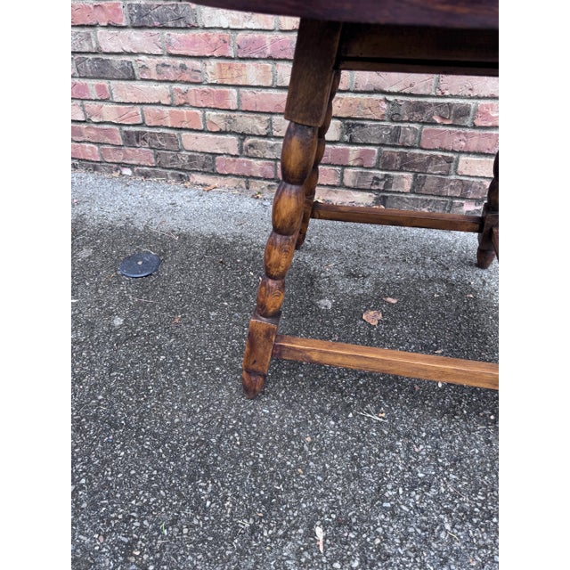 Antique English Side Table For Sale - Image 9 of 11