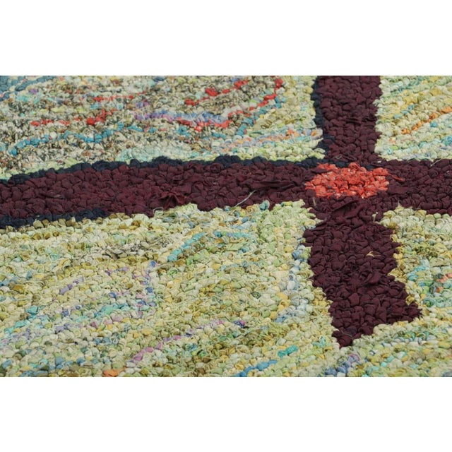 Handmade in wool and originating circa 1920-1930, this 2x3 antique rug is a rare and exciting new curation in Rug &...