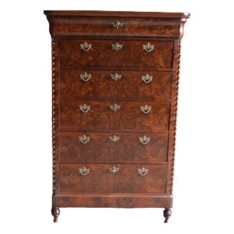 Antique Chiffonier in Mahogany, 1830 For Sale