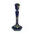 Mid 20th Century Vintage Cloisonne Enamel Floral Chinoiserie Candlesticks - A Pair For Sale - Image 5 of 12