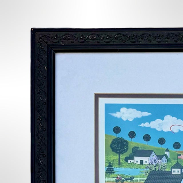 Late 20th Century J. Wooster Scott “Doc’s Day Off” Americana Lithograph, Signed & Framed Original Art For Sale - Image 4 of 11