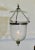 Hand Blown Diamond Cut Crystal Bell Jar Lantern For Sale - Image 6 of 7
