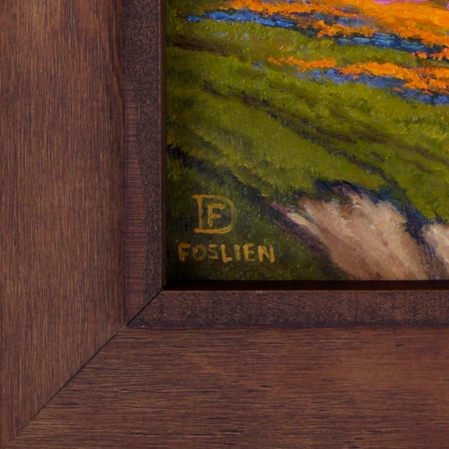 Dirk Foslien Point Lobos Reserve Oil on Canvas For Sale - Image 4 of 5